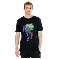 DC Comics T-Shirt The Joker Anime Red Light Size S