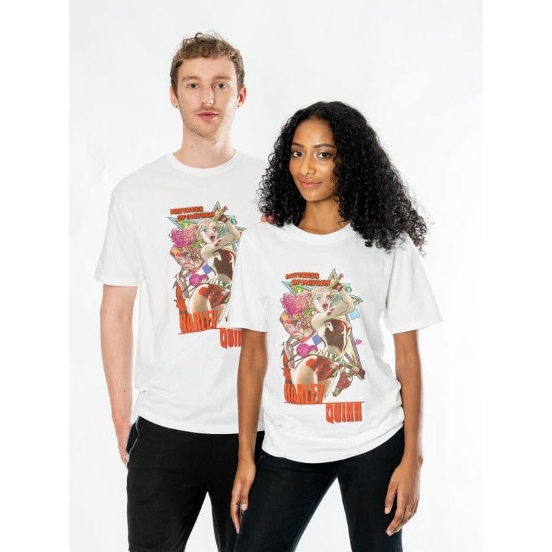 DC T-Shirt Harley Quinn Anime Mayhem Size M