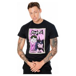 Batman T-Shirt Joker Anime Poster Size S
