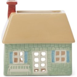 Paddywax House Incense Holder Gift Set Ceramic English Cottage Palo Santo 20 Cones 1 Tealight