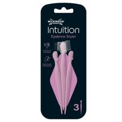 Wilkinson Intuition Eyebrow Styler Eyebrow Razor 3 Pieces