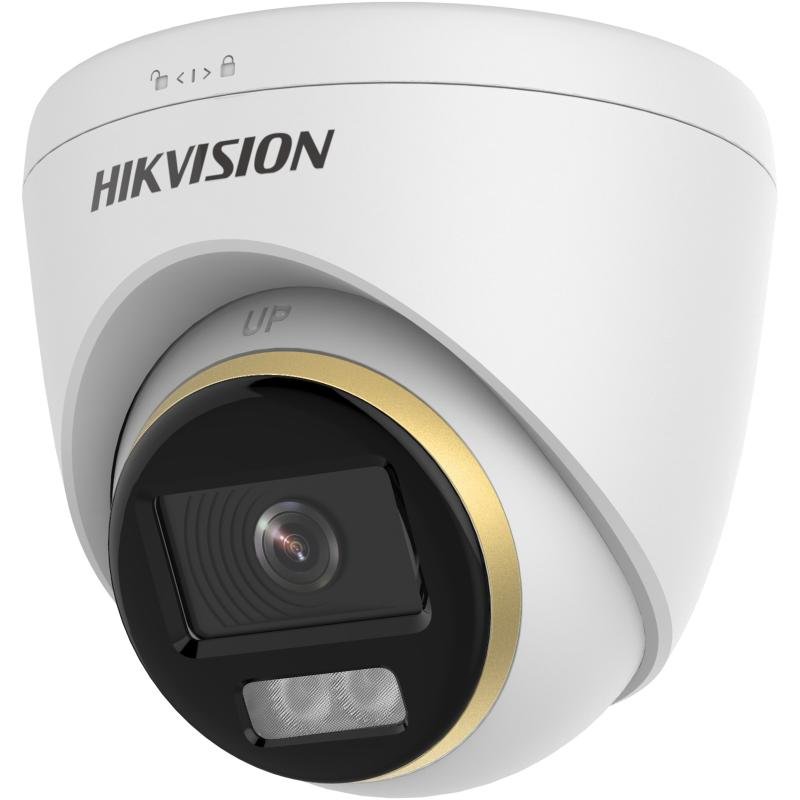 Hikvision Turbo HD avec ColorVu DS-2CE72KF3T-LE(2.8mm) Dôme Caméra de sécurité IP Intérieure et extérieure 2960 x