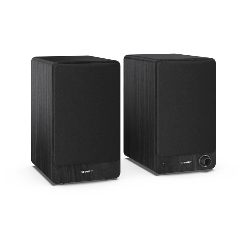 Sharp CP-SS30 Bookshelf Speakers - Black