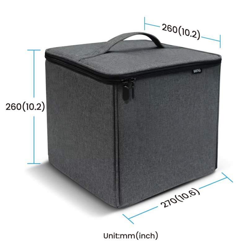 BenQ MM01 étui pour projecteur Polyester Gris
