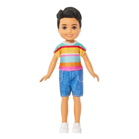 Barbie Chelsea Barbie-Poupée Famille et Amis-Avec cheveux bruns, tenue et chaussures