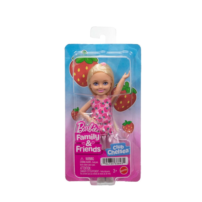 Barbie - Chelsea and Friends Doll - Blonde Hair (JJB33)