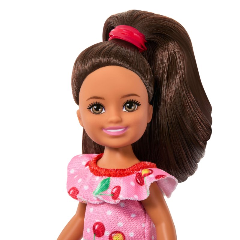 Barbie - Chelsea and Friends Doll - Lula with Brunette Hair (JJB35)