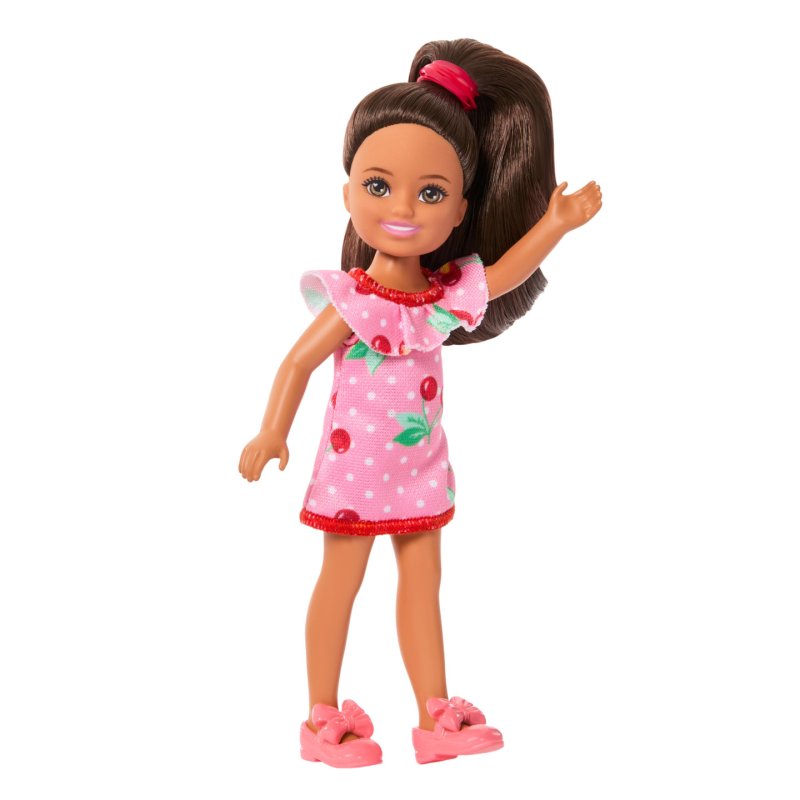Barbie - Chelsea and Friends Doll - Lula with Brunette Hair (JJB35)