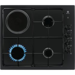 Electrolux EGL62821OB Black Built-in 58 cm Combi 4 zone(s)
