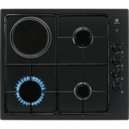 Electrolux EGL62821OB Black Built-in 58 cm Combi 4 zone(s)