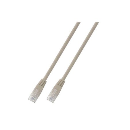 EFB RJ45 Patchkabel U/UTP, Cat.6, PVC, CCA, 1m, grau