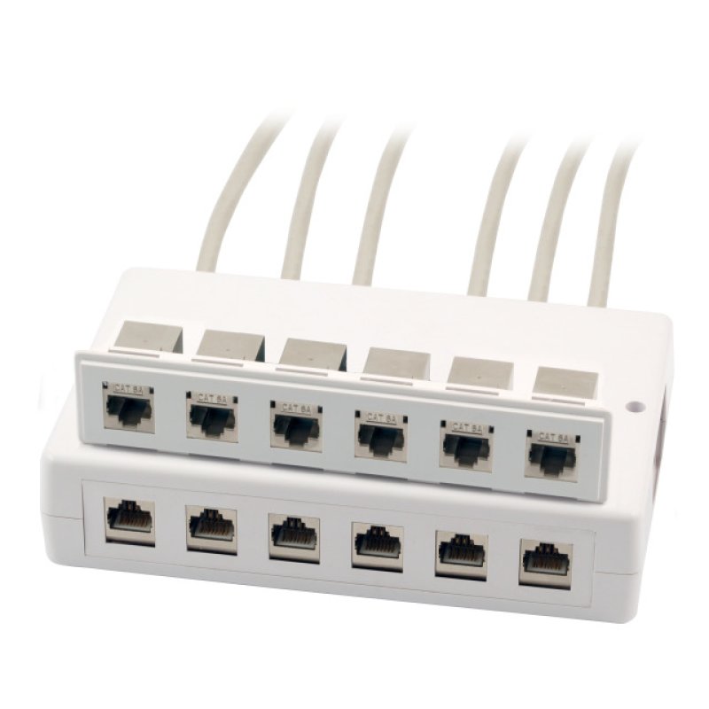 EFB Elektronik ET-25174.1 boitier de prise de courant RJ-45 Blanc