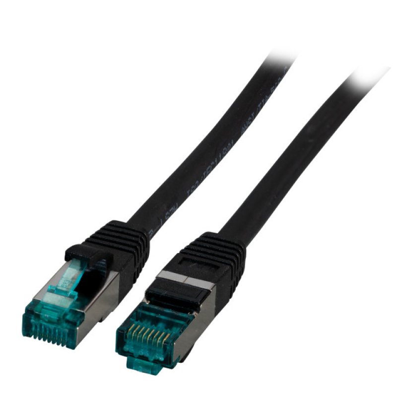EFB Elektronik MK6001.25B networking cable Black 25 m Cat6a S/FTP (S-STP)