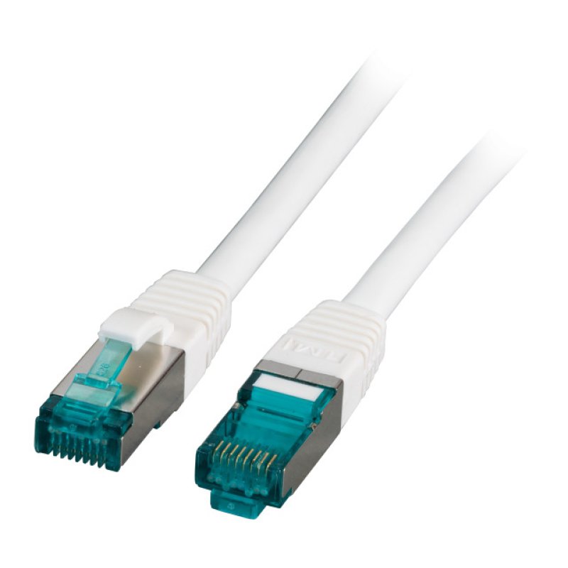 EFB RJ45 Patchkabel S/FTP Cat.6A LSZH 30.00m weiß