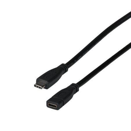 EFB Elektronik EBUSBC-USBC10GE.1 USB cable USB 3.2 Gen 2 (3.1 Gen 2) 1 m USB C 10 Gbit/s Black