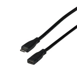 EFB Elektronik EBUSBC-USBC10GE.0,2 câble USB USB 3.2 Gen 2 (3.1 Gen 2) 0,2 m USB C 10 Gbit/s Noir