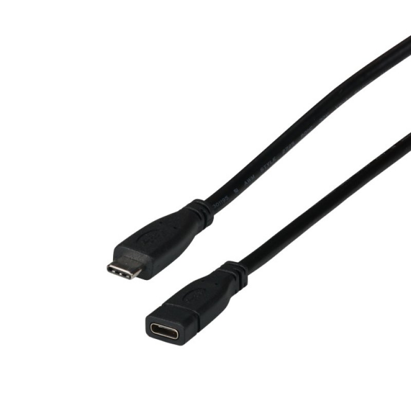 EFB Elektronik EBUSBC-USBC10GE.0,2 câble USB USB 3.2 Gen 2 (3.1 Gen 2) 0,2 m USB C 10 Gbit/s Noir