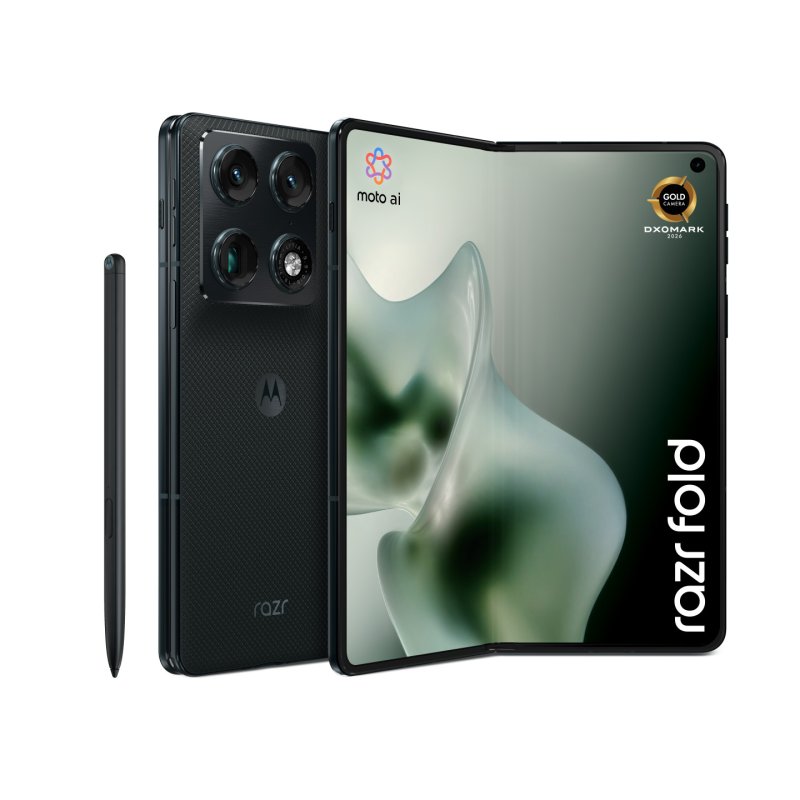 Motorola razr fold 20,6 cm (8.09") Double SIM Android 16.0 5G USB Type-C 16 Go 512 Go 6000 mAh Noir