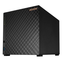 Serveur NAS Asustor Drivestor 4 Gen 2 AS-1204T - 4 baies (Noir)