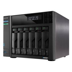 Serveur NAS Asustor Lockerstor 6 Gen2 AS-6706T v2 - 6 baies (Noir)