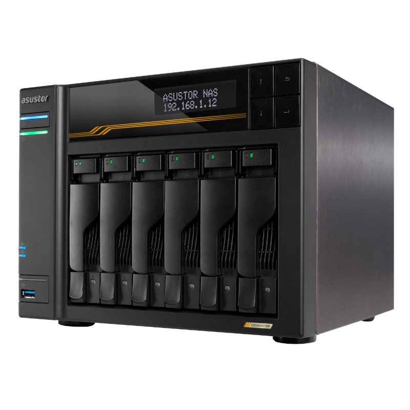 ASUSTOR LOCKERSTOR 6 Gen3 AS6806T - NAS-Server