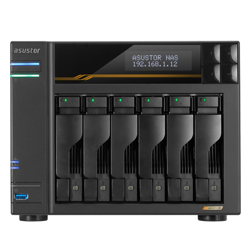 ASUSTOR LOCKERSTOR 6 Gen3 AS6806T - NAS-Server