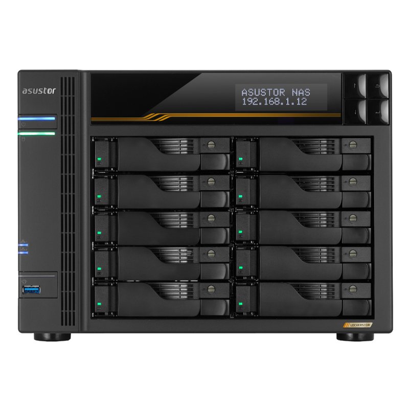 Asustor Lockerstor 10 Gen3 AS6810T 10 Bay
