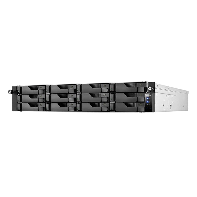 Asustor AS6512RD NAS Rack (2U) Ethernet LAN Black C3538