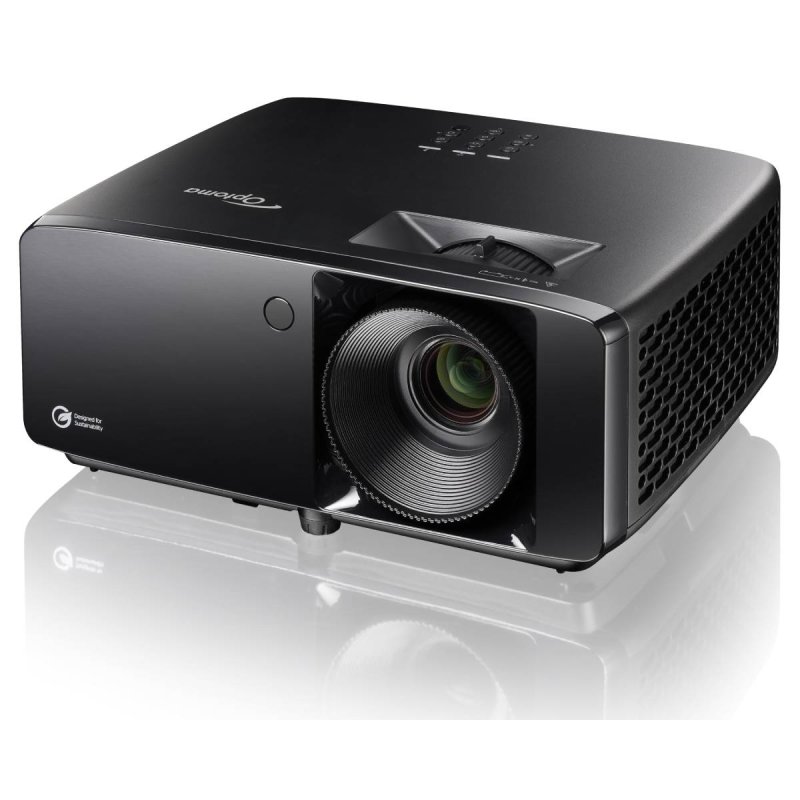 Optoma HZ41HDR Full HD Laser Beamer mit 4.400 ANSI Lumen und App Kompatibel mit 4K-UHD und HDR, Bildeinstellungen über