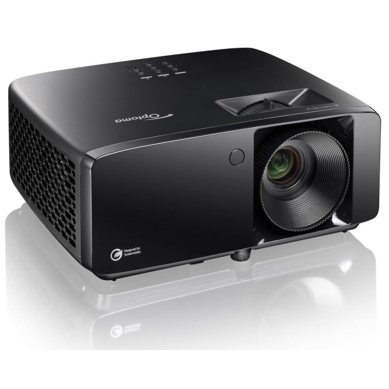Optoma HZ41HDR Full HD Laser Beamer mit 4.400 ANSI Lumen und App Kompatibel mit 4K-UHD und HDR, Bildeinstellungen über