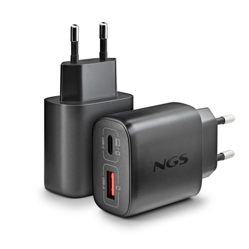 NGS EON 45W BLACK Universal AC Fast charging Indoor