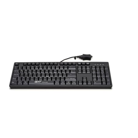 GETT CleanType Easy Basic clavier USB Allemand Noir