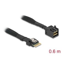 DeLOCK 86092 câble Serial Attached SCSI (SAS) 0,6 m Noir