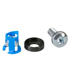 EFB Elektronik 691104 cable tie mount Blue, Silver Nylon, Steel 50 pc(s)
