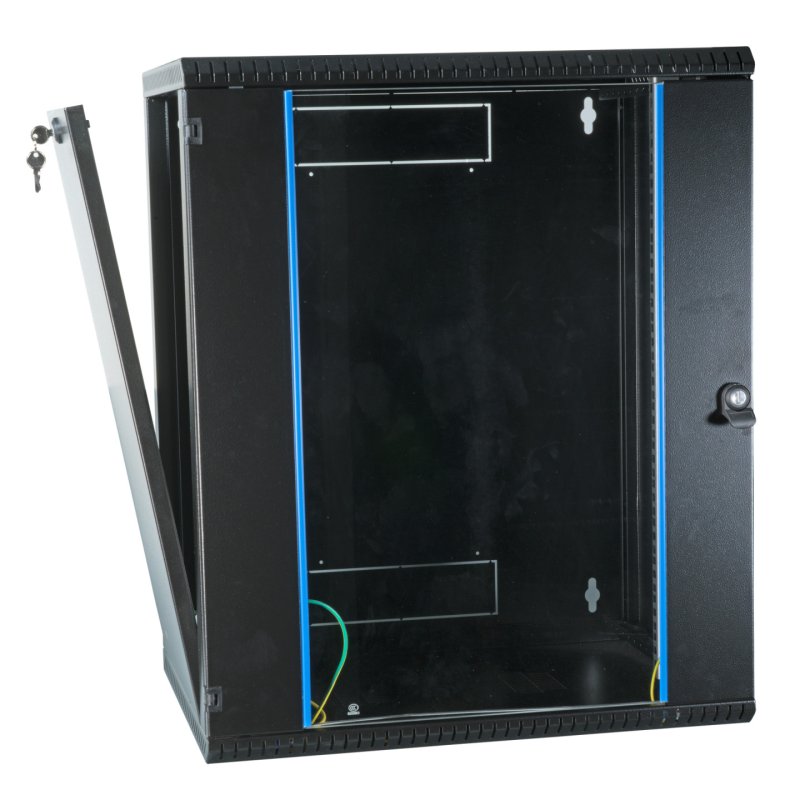 EFB Elektronik 691715VTS.45 rack cabinet 15U Wall mounted rack Black