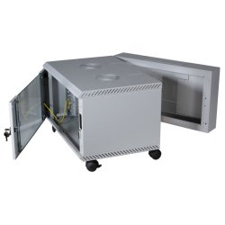 EFB 19" Wandgehäuse 21HE, fest, 1-teilig, RAL9005, Tiefe 600 mm