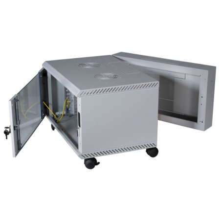 EFB 19" Wandgehäuse 21HE, fest, 1-teilig, RAL9005, Tiefe 600 mm
