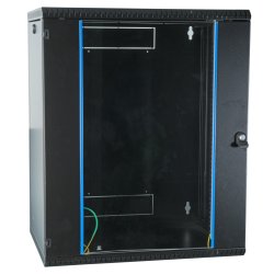 EFB Elektronik 691715VTS.60 rack cabinet 15U Wall mounted rack Black