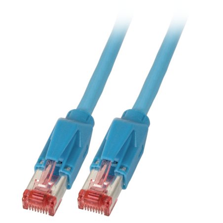 EFB Elektronik K8708BL.0,50 networking cable Blue 0.5 m Cat6a S/FTP (S-STP)