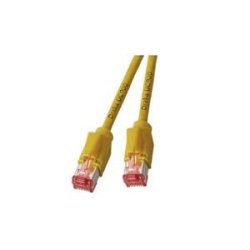 EFB Elektronik RJ45 S/FTP Cat6a networking cable Yellow 1 m SF/UTP (S-FTP)