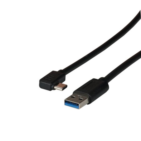 EFB Elektronik EBUSBC-USBC5GAK.1 USB cable USB 3.2 Gen 1 (3.1 Gen 1) 1 m USB A USB C 5 Gbit/s Black
