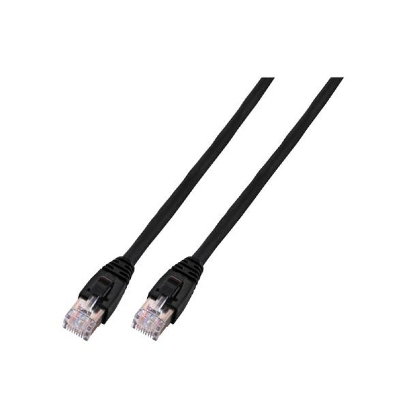 EFB Elektronik 3m Cat6 Patch câble de réseau Noir U/UTP (UTP)