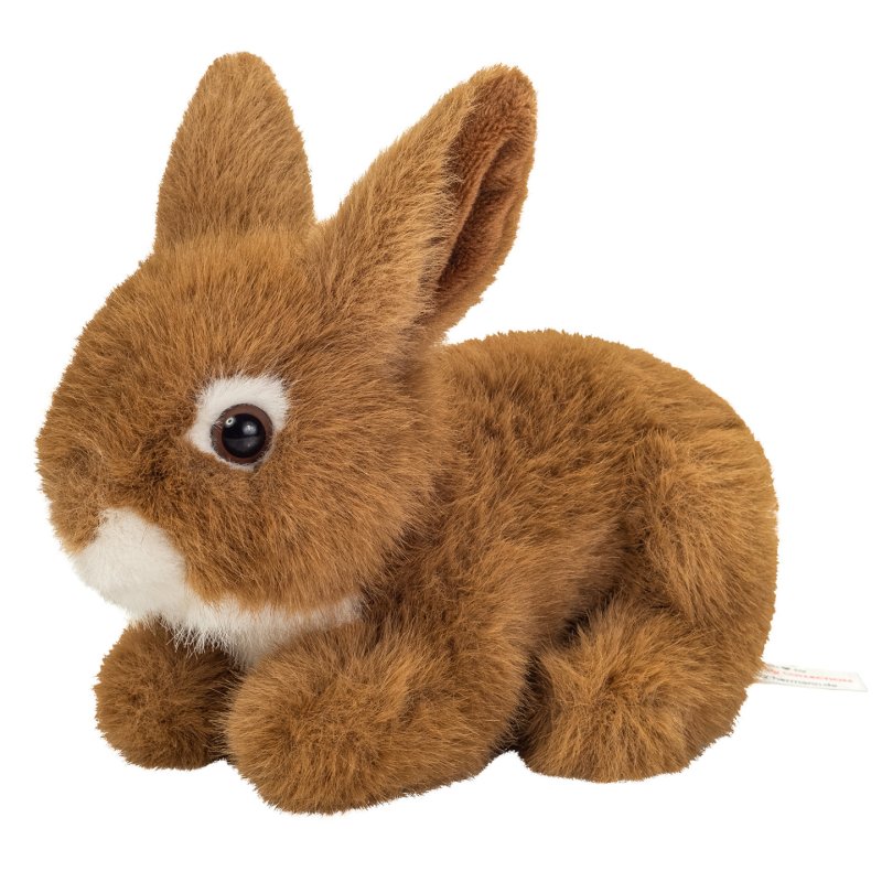 Teddy Hermann - Lying Rabbit brown 17 cm (TH937418)