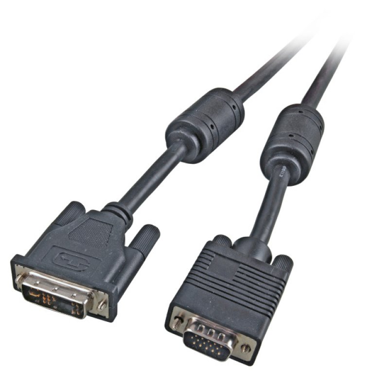 EFB DVI/VGA Monitorkabel,DVI12 5/HDSUB15 Stecker, 2m