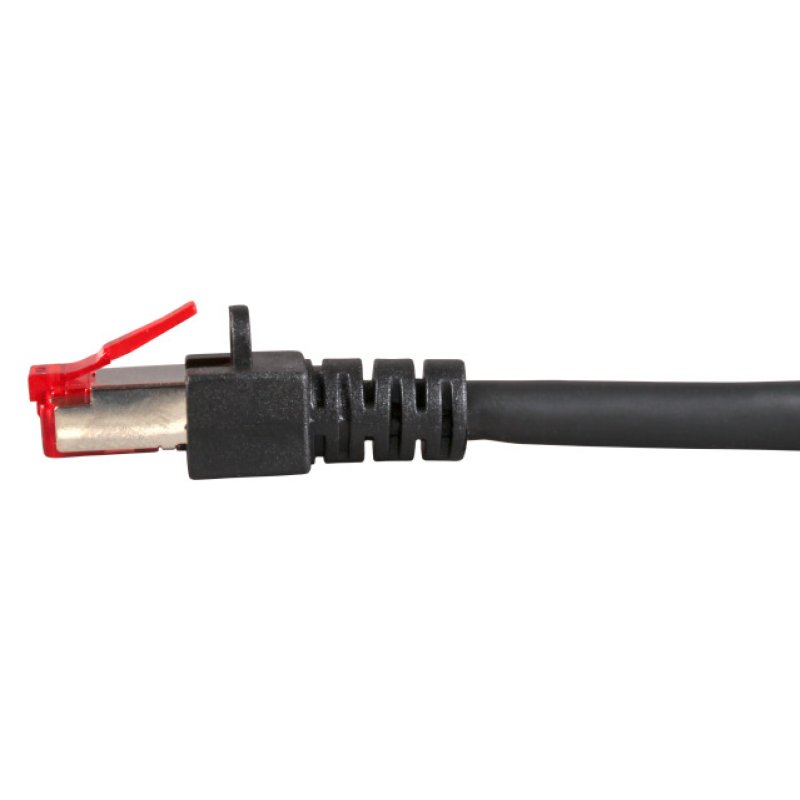 EFB RJ45 Patchkabel Cat.6 S/FTP LSZH schwarz 40m