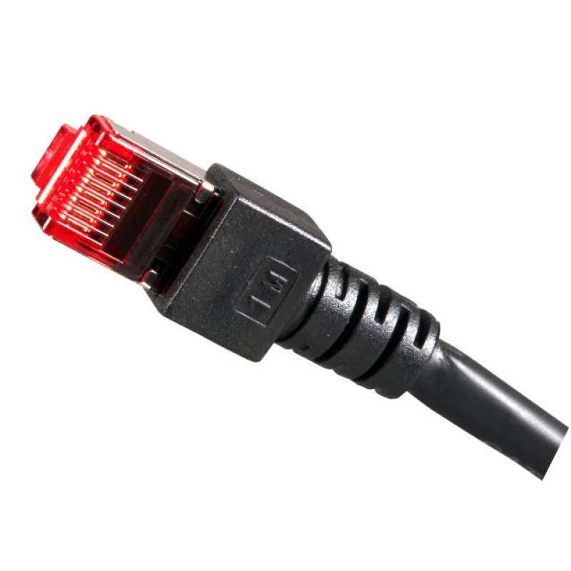 EFB RJ45 Patchkabel Cat.6 S/FTP LSZH schwarz 40m