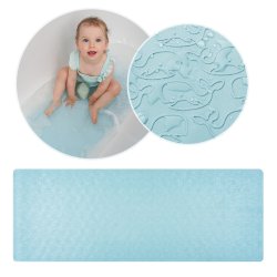 Reer - MyHappyBath Mat XL Bath Mat - Blue - 97 x 36 cm