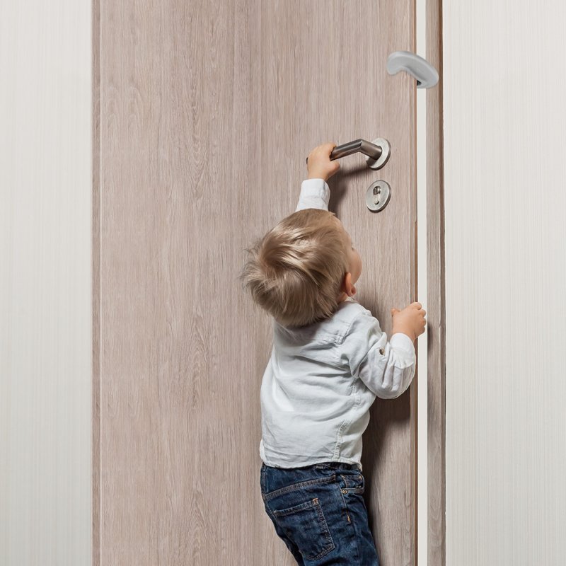 Reer - Economy Pack Door Stopper - Transparent - 30-45 mm