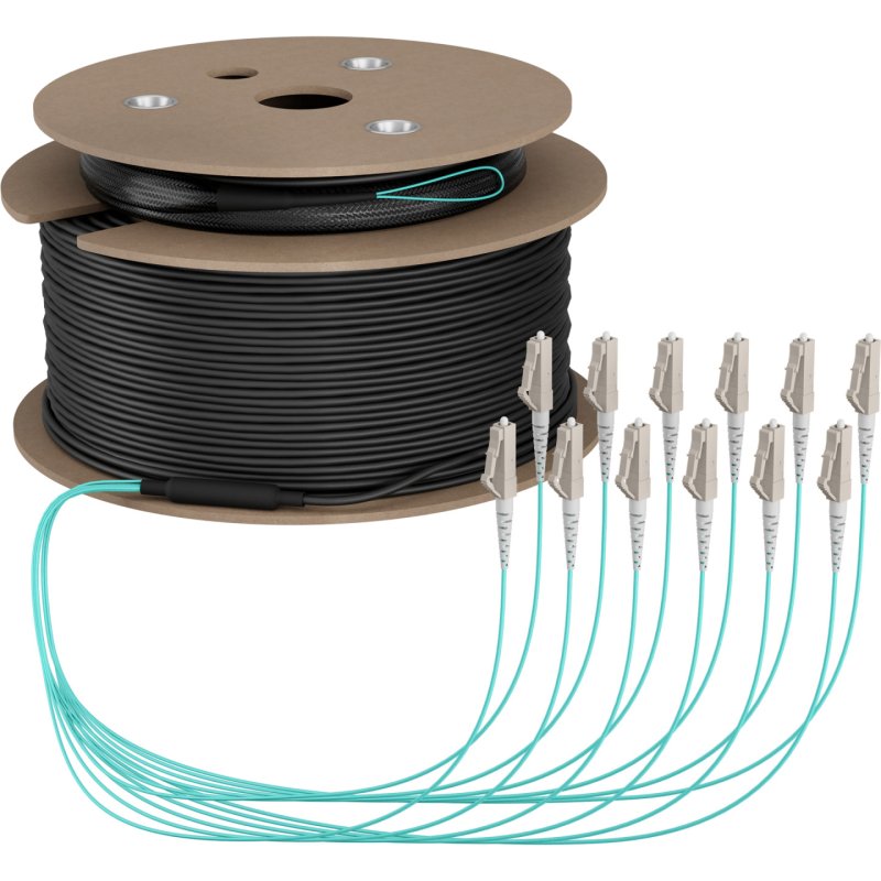 EFB Trunkkabel U-DQ(ZN)BH OM3 12G (1x12) LC-LC 200m Dca LSZH
