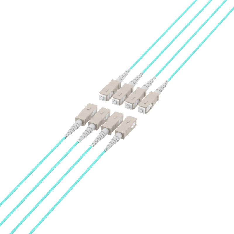 EFB Trunkkabel U-DQ(ZN)BH OM3 8G (1x8) SC-SC 120m Dca LSZH